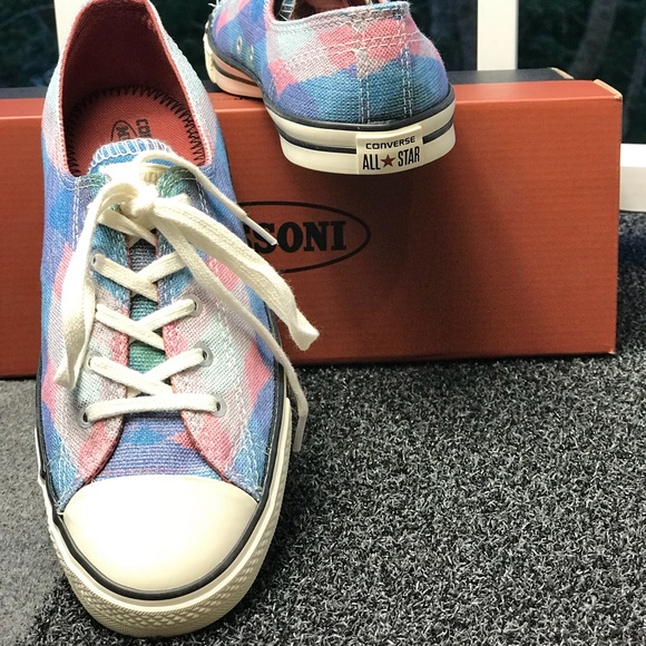 Converse Chuck Taylor Fancy Missoni BluePink Women - Picture 5 of 8